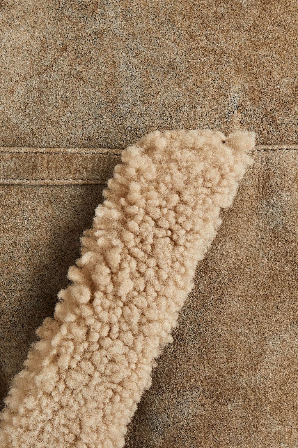 YVES SALOMON Shearling hooded jacket