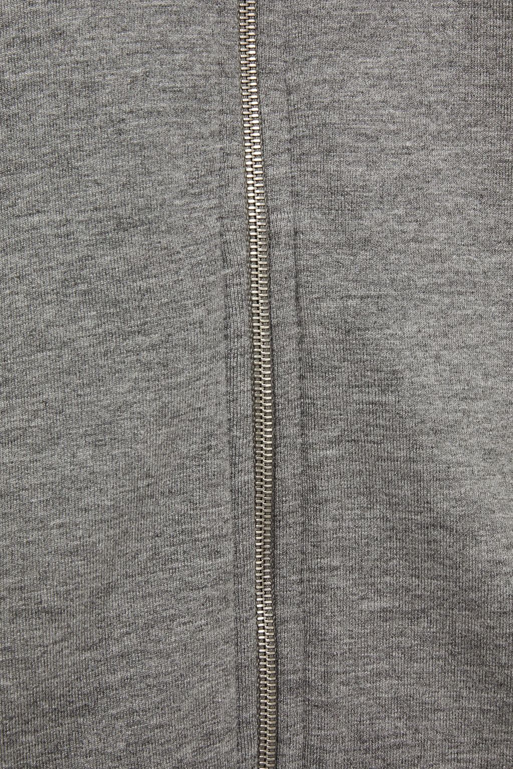 MAJESTIC FILATURES Mélange fleece hoodie