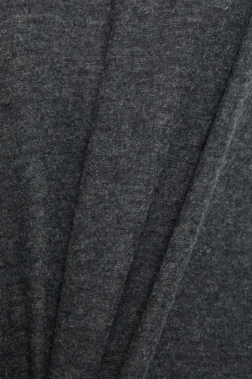 MAJESTIC FILATURES Cotton, cashmere and silk-blend jersey tunic