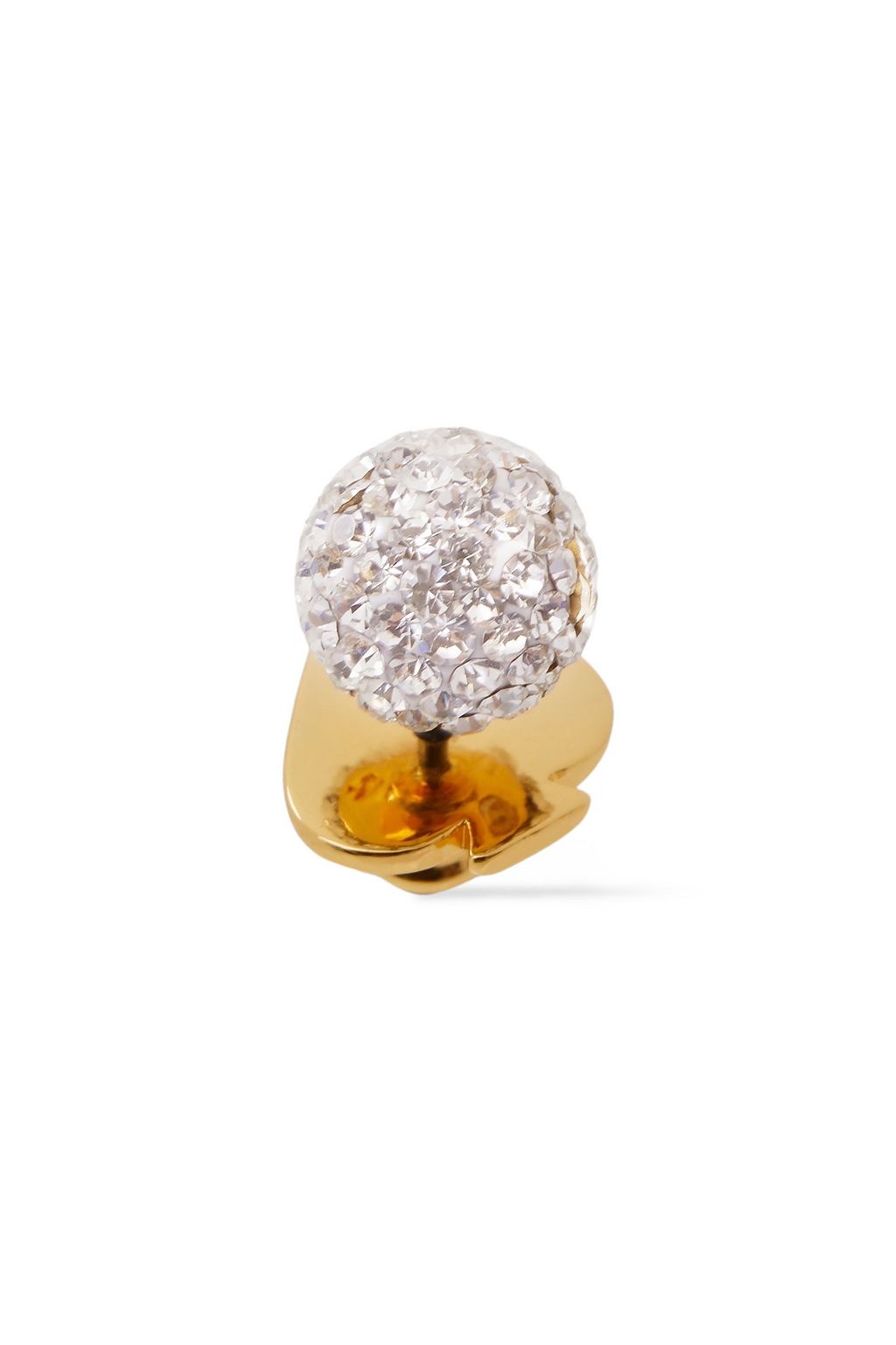 KATE SPADE NEW YORK Gold-tone crystal earrings