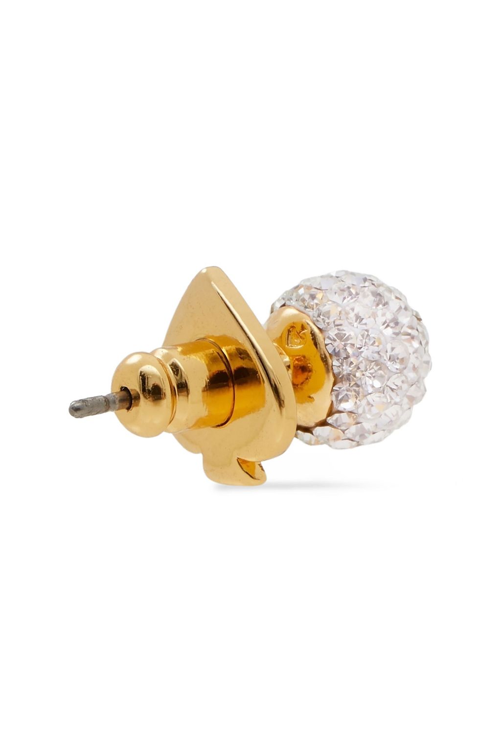 KATE SPADE NEW YORK Gold-tone crystal earrings