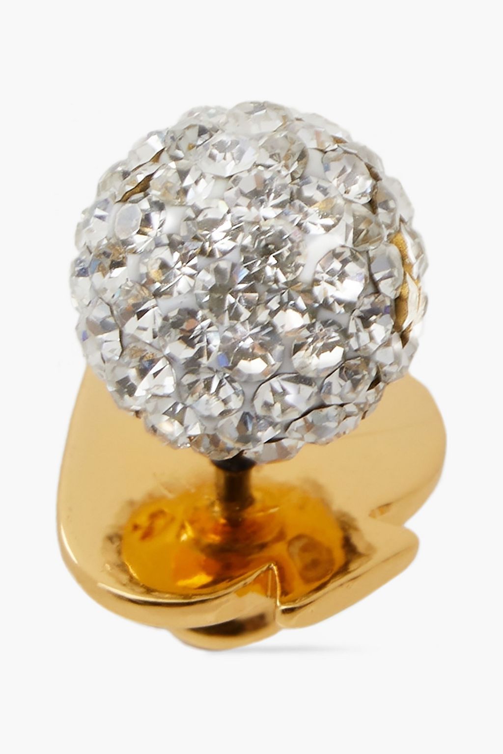 KATE SPADE NEW YORK Gold-tone crystal earrings