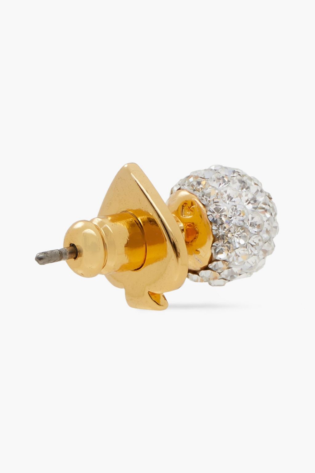 KATE SPADE NEW YORK Gold-tone crystal earrings