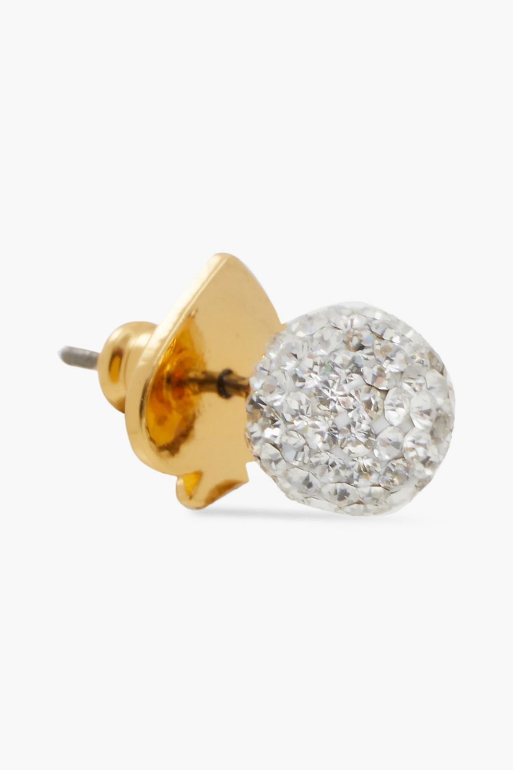 KATE SPADE NEW YORK Gold-tone crystal earrings