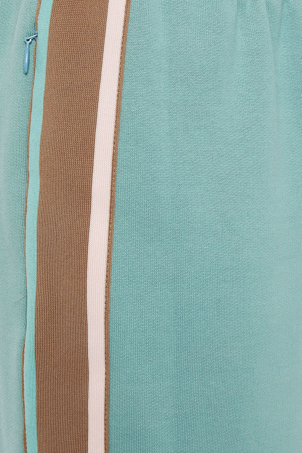M MISSONI Cotton-fleece wide-leg pants