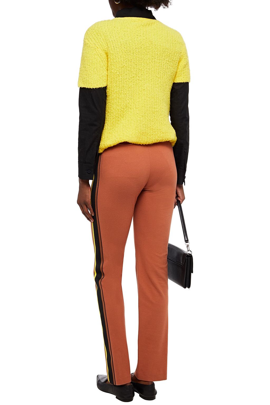 M MISSONI Striped jersey slim-leg pants