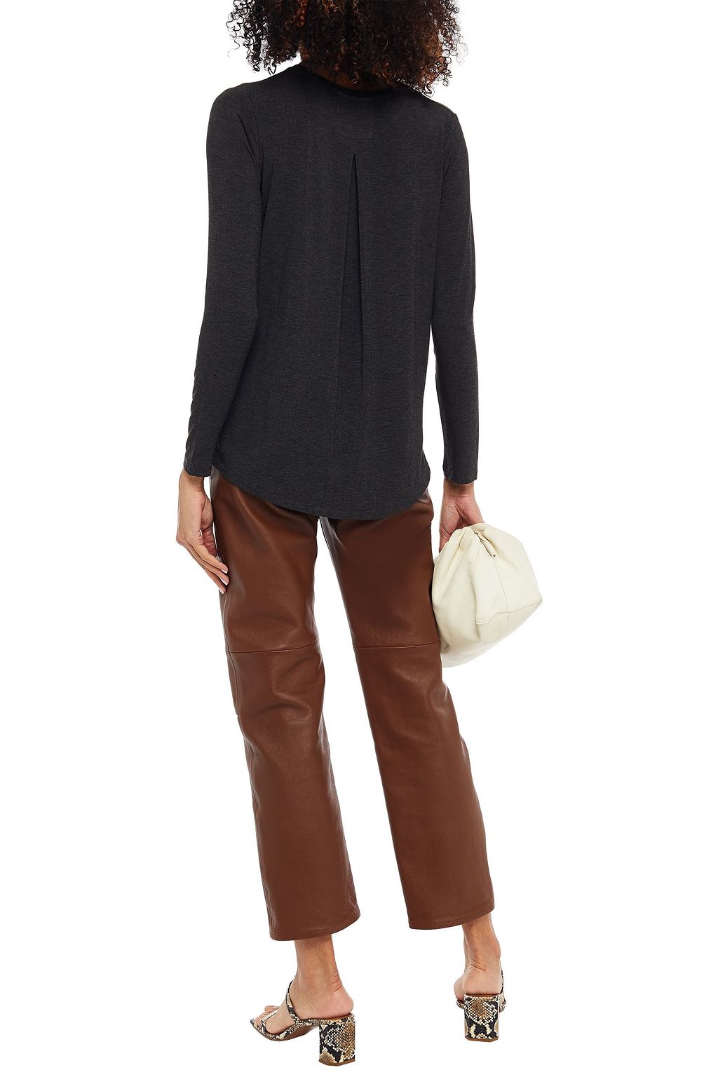 MAJESTIC FILATURES Stretch-jersey top