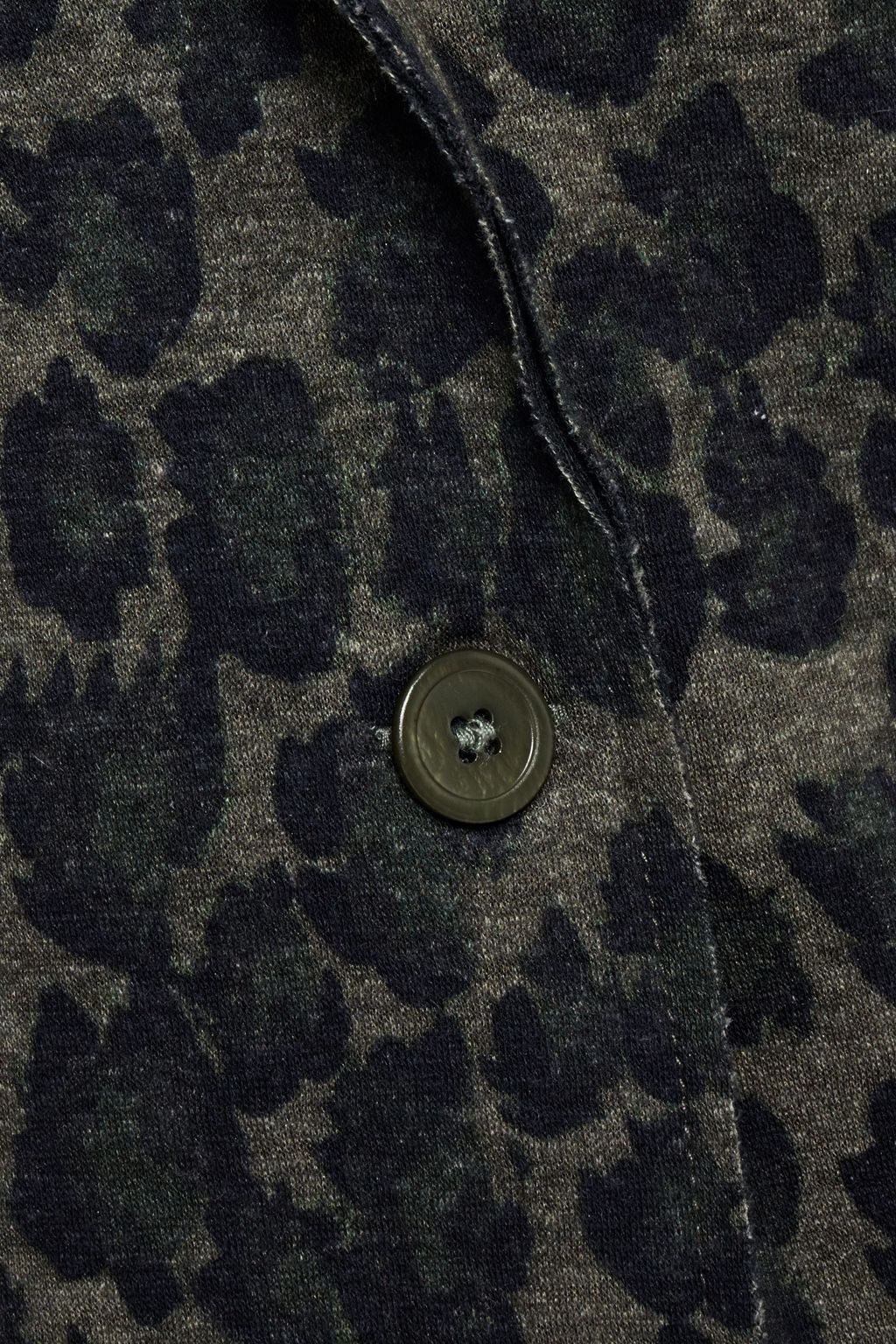 MAJESTIC FILATURES Leopard-print cotton, cashmere and silk-blend jersey blazer