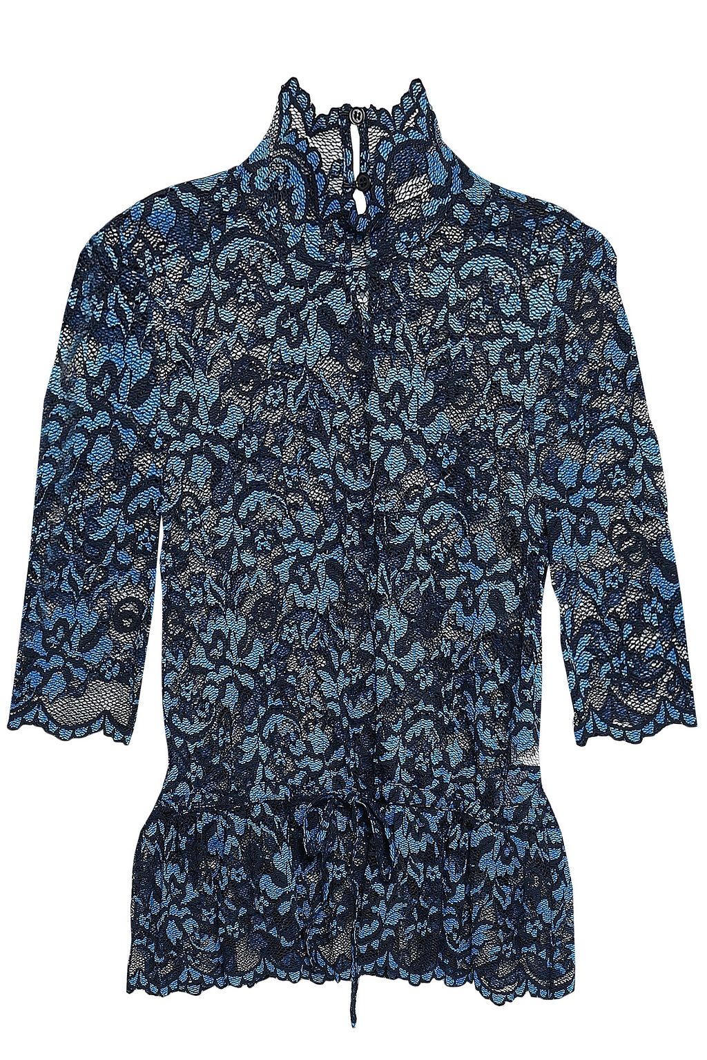 turtleneck peplum top