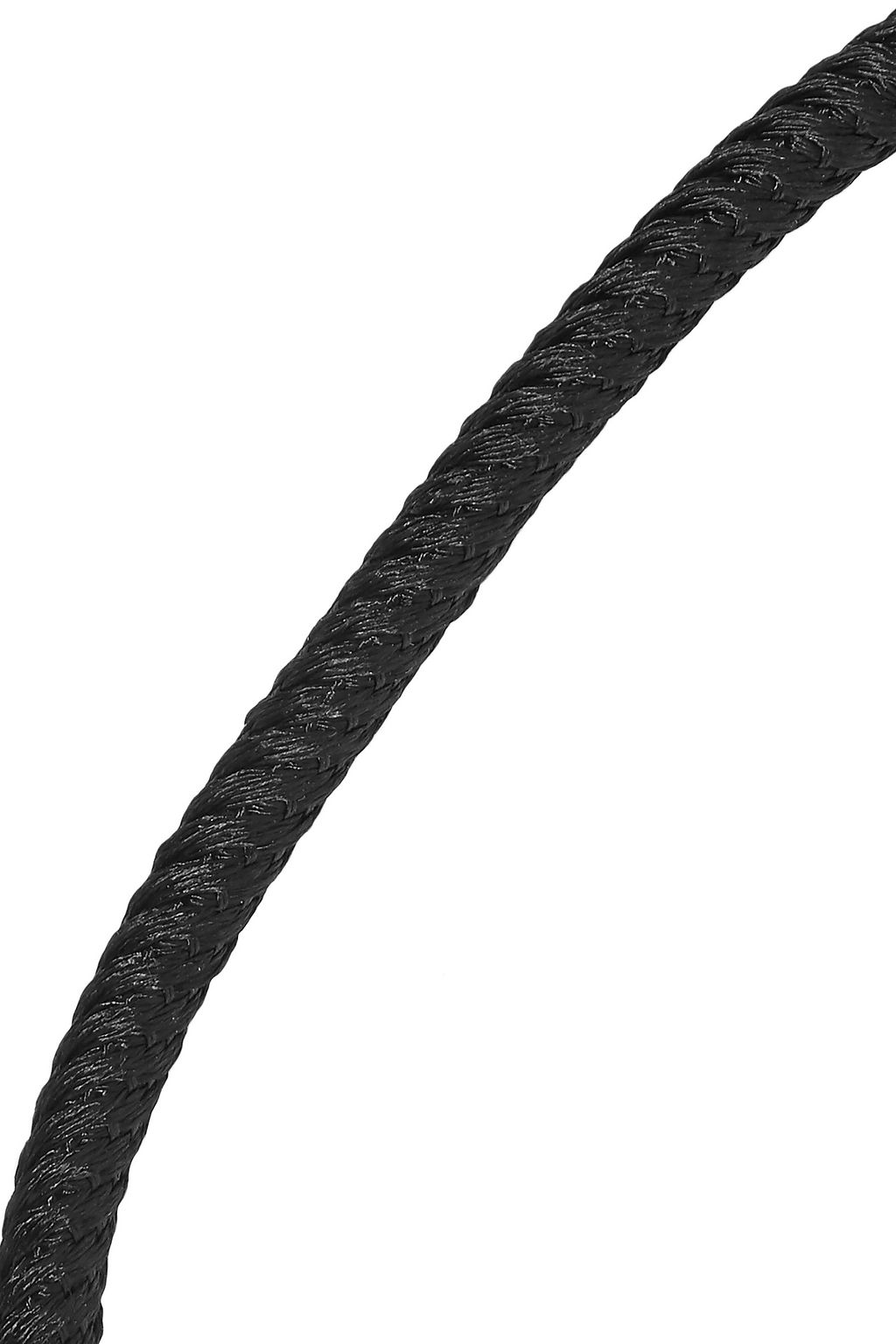 SAINT LAURENT Feather and cord choker