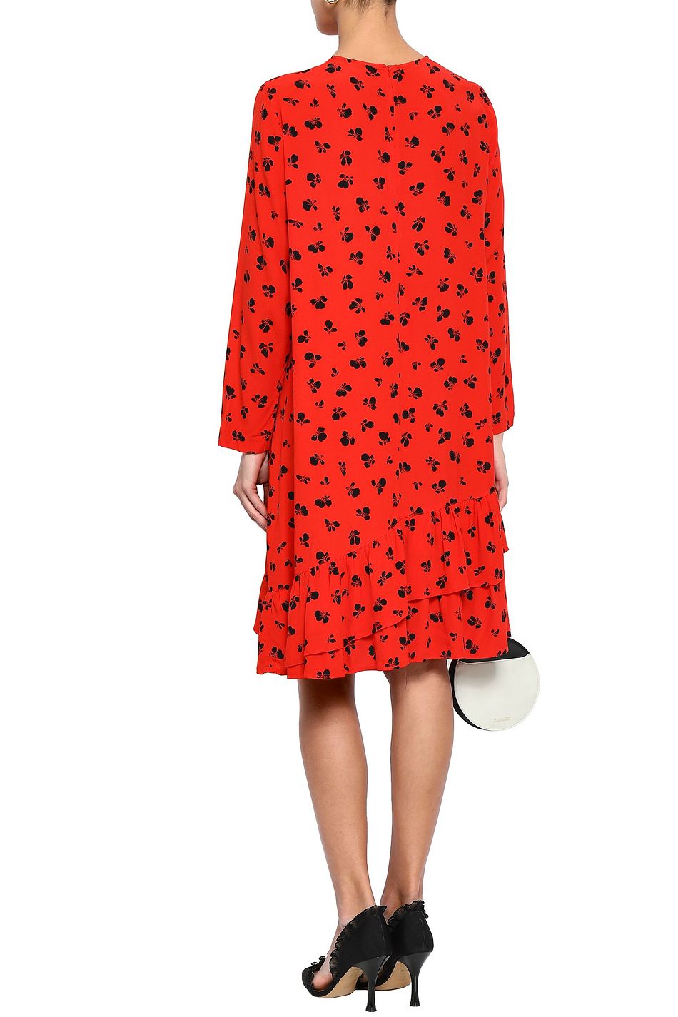 ganni emory dress