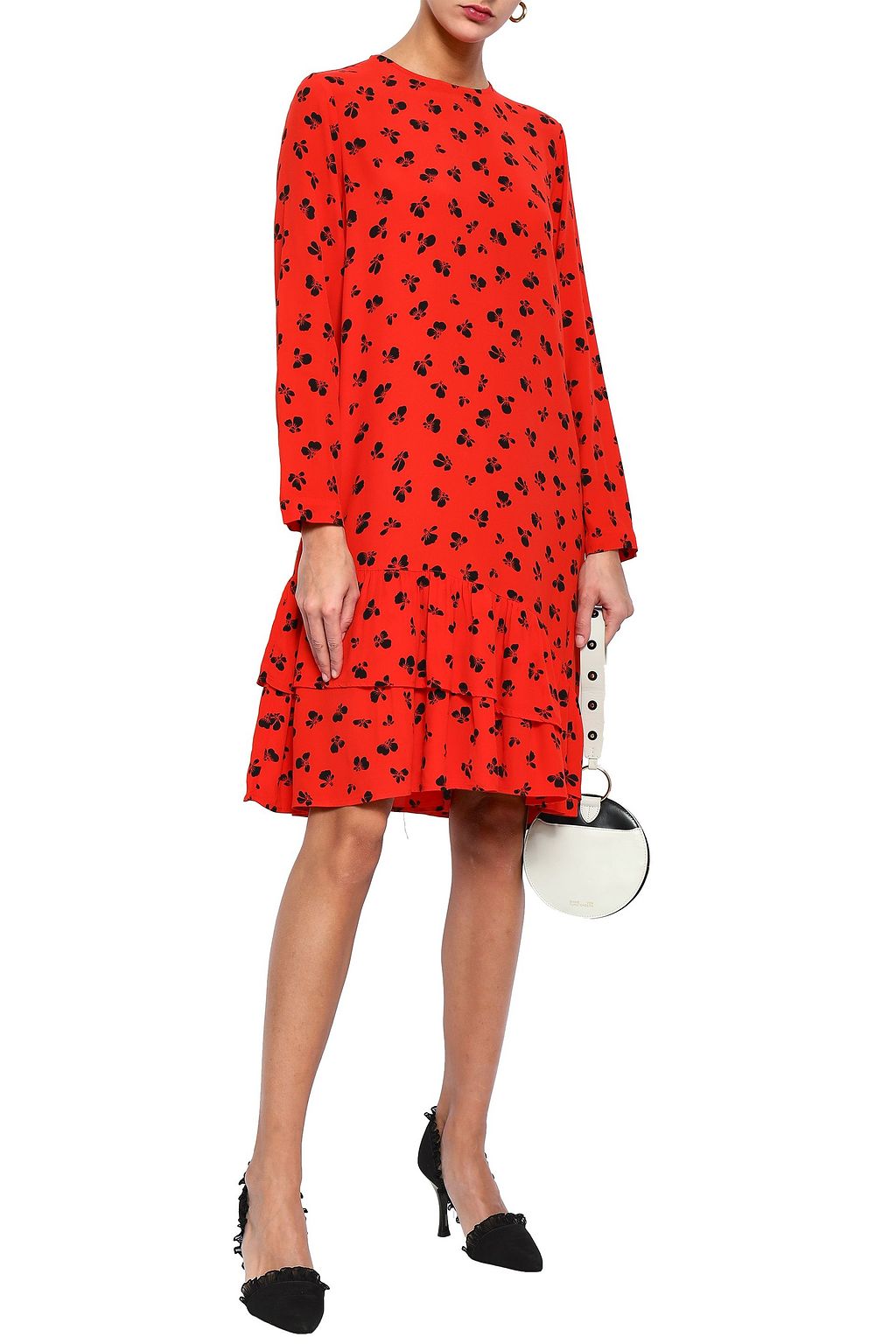 ganni emory dress