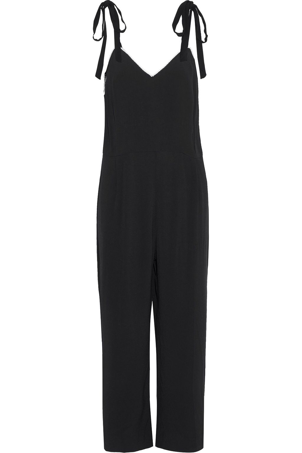 sandro black jumpsuit