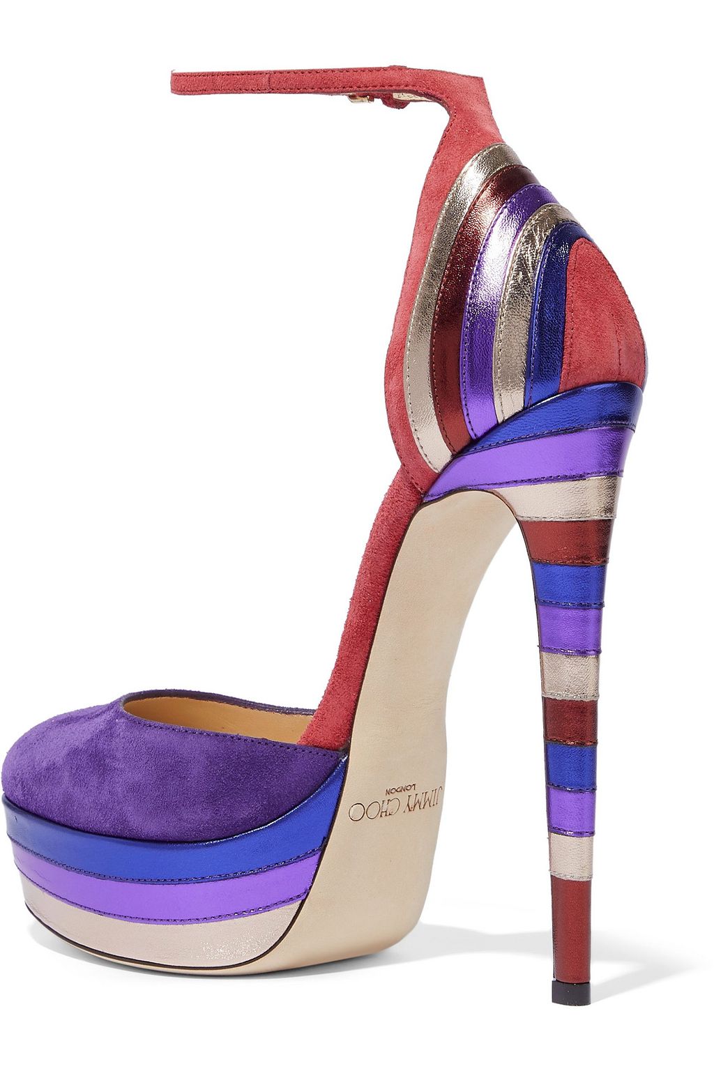 macy's purple pumps