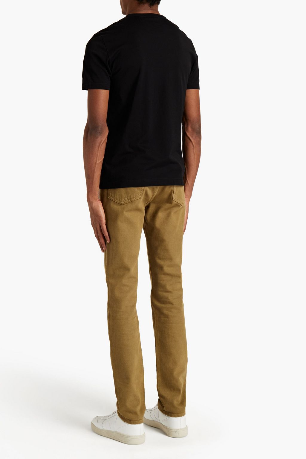 DOLCE&GABBANA Slim-fit printed cotton-jersey T-shirt