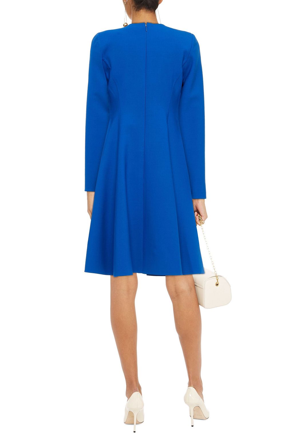OSCAR DE LA RENTA Wool-blend mini dress