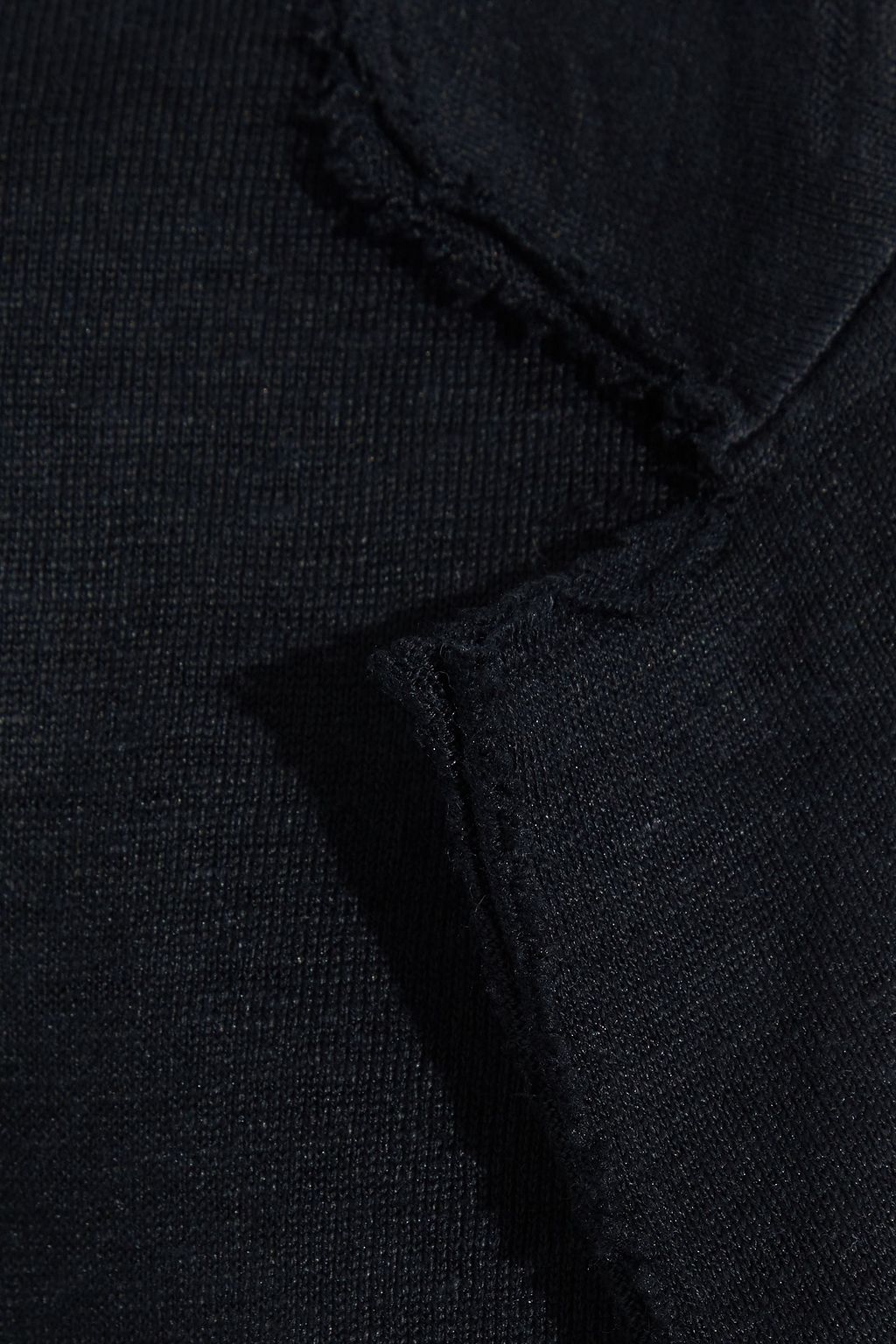 MAJESTIC FILATURES Slub linen-blend jersey blazer