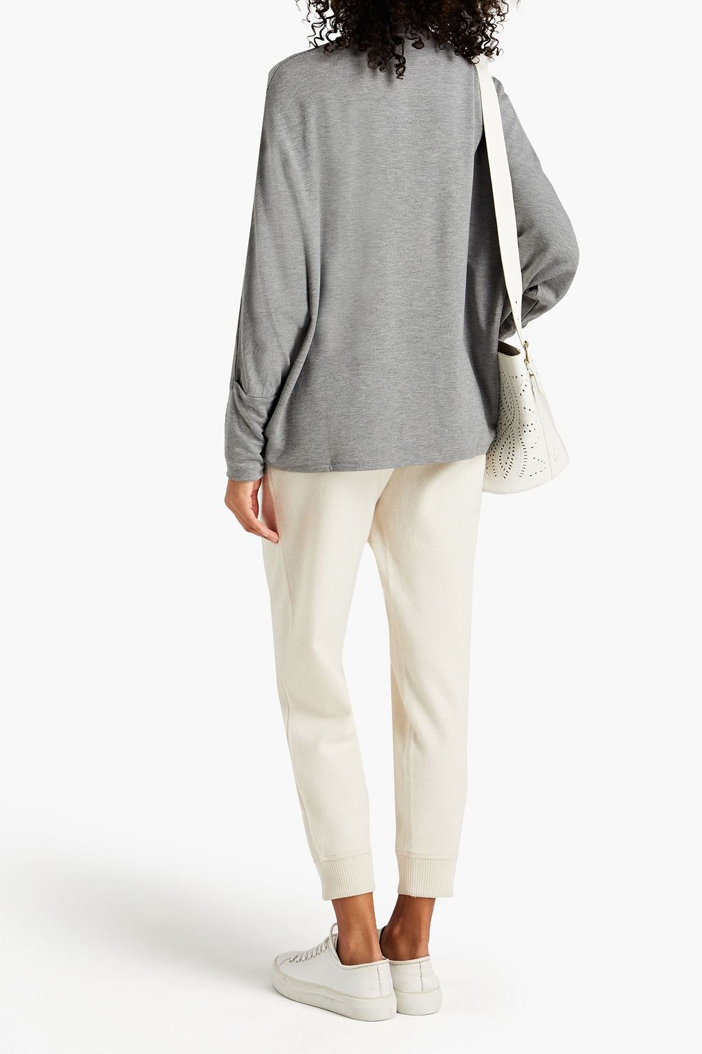 MAJESTIC FILATURES Fleece turtleneck top