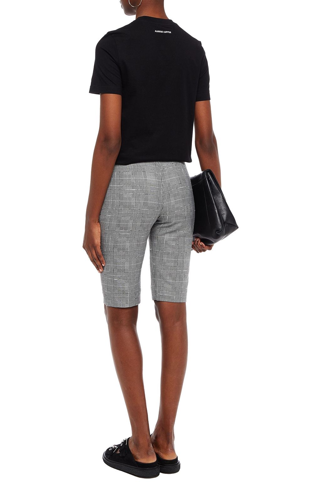 MARKUS LUPFER Kate embellished printed cotton-jersey T-shirt