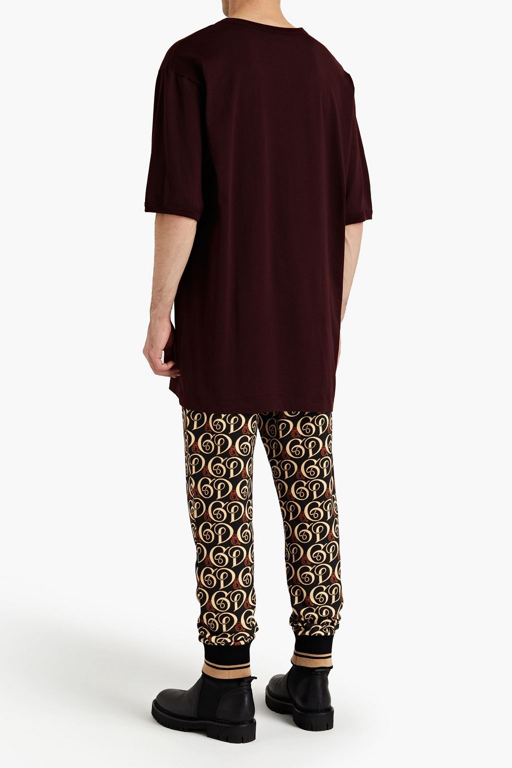 DOLCE & GABBANA Printed cotton-jersey T-shirt