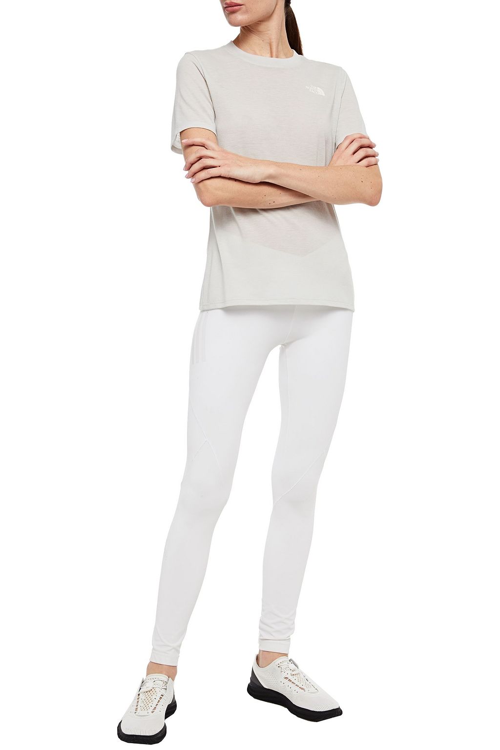 THE NORTH FACE Cutout stretch-jersey T-shirt