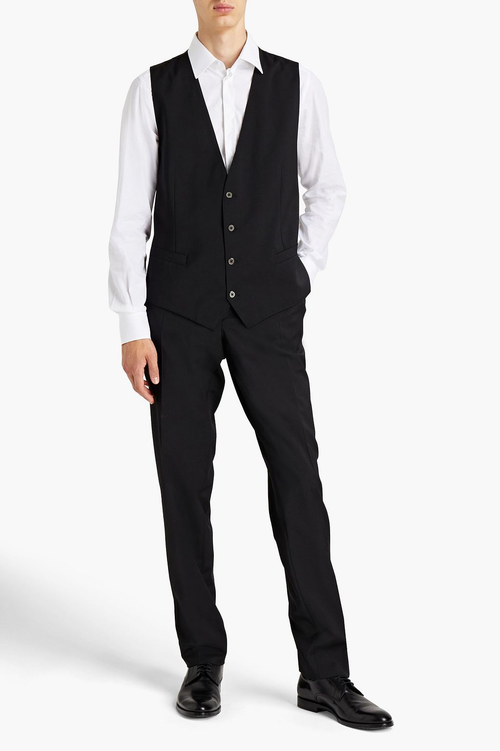 DOLCE & GABBANA Slim-fit wool suit