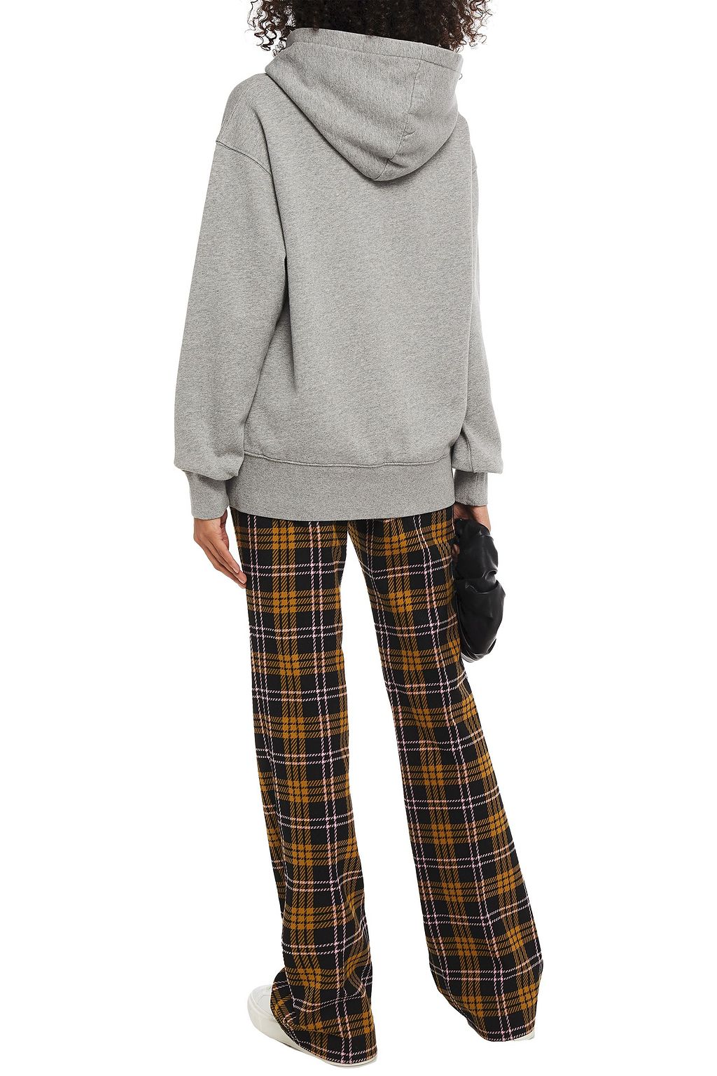 MARKUS LUPFER Heidi embroidered organic cotton-fleece hoodie
