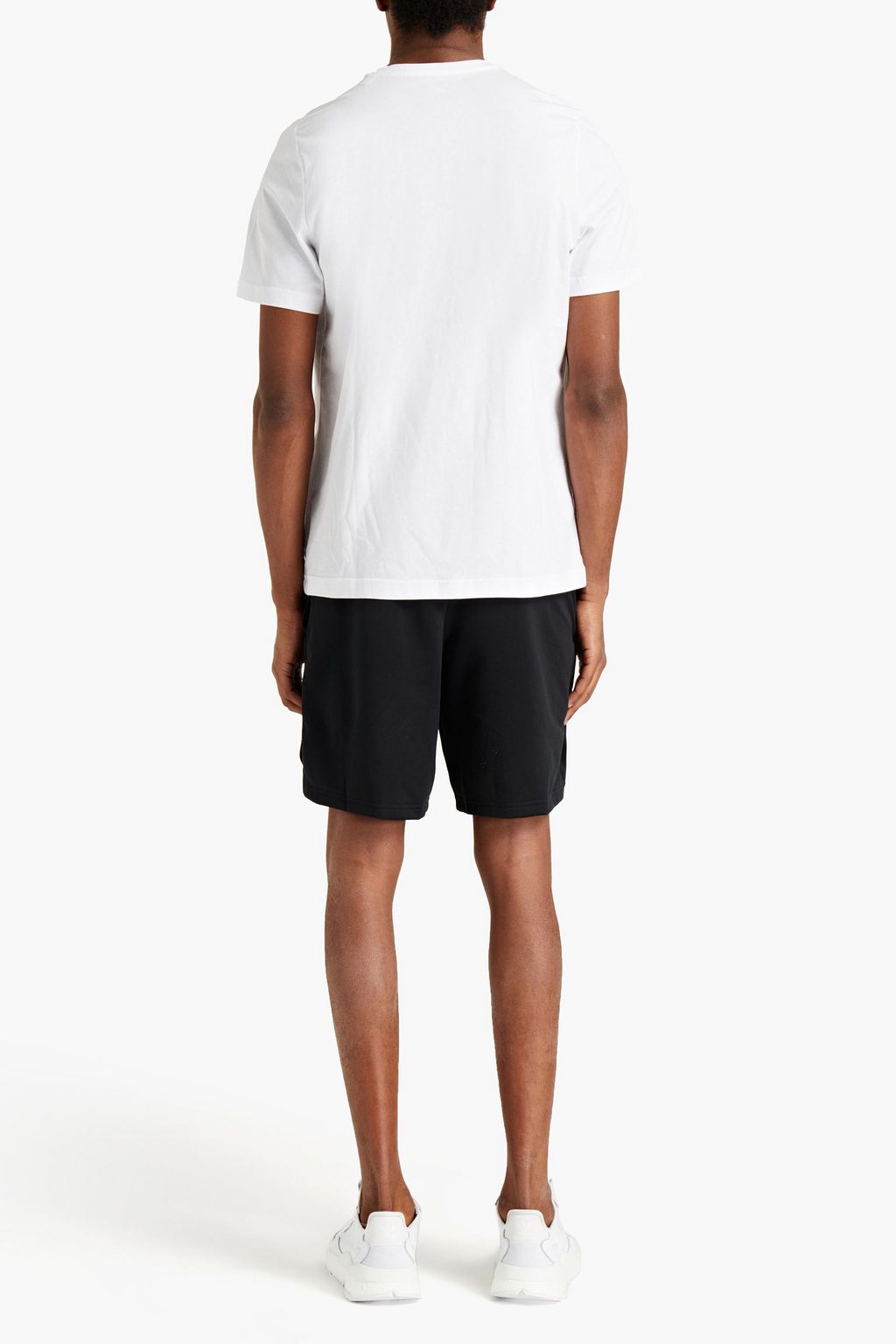REEBOK Printed cotton-jersey T-shirt