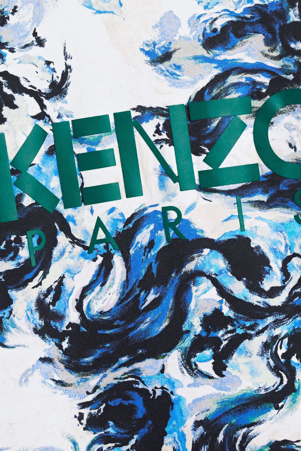 KENZO Printed cotton-jersey T-shirt