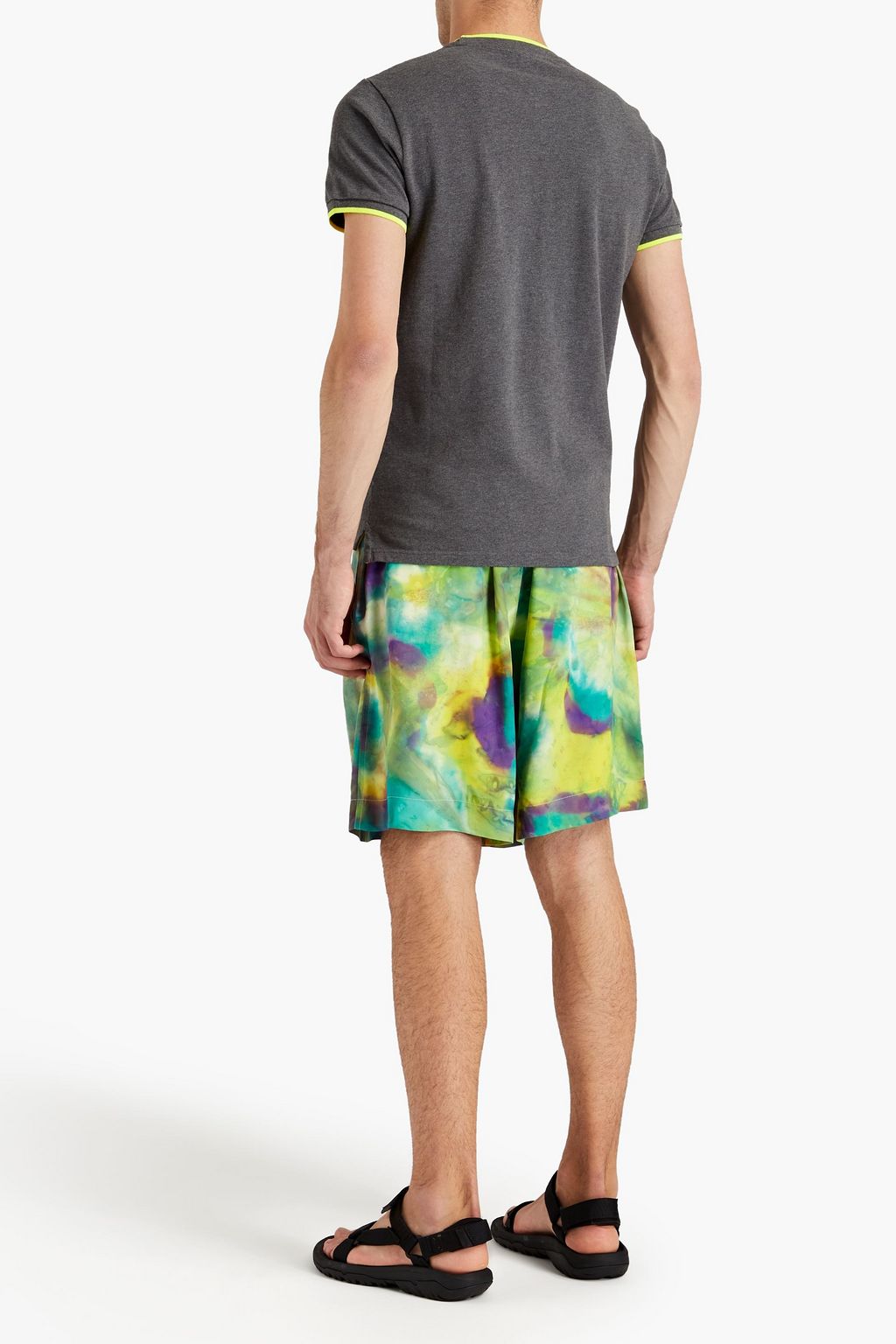KENZO Logo-appliquéd cotton-piqué T-shirt
