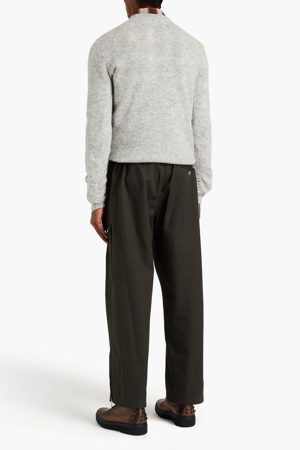 DSQUARED2 Slim-fit mélange knitted sweater
