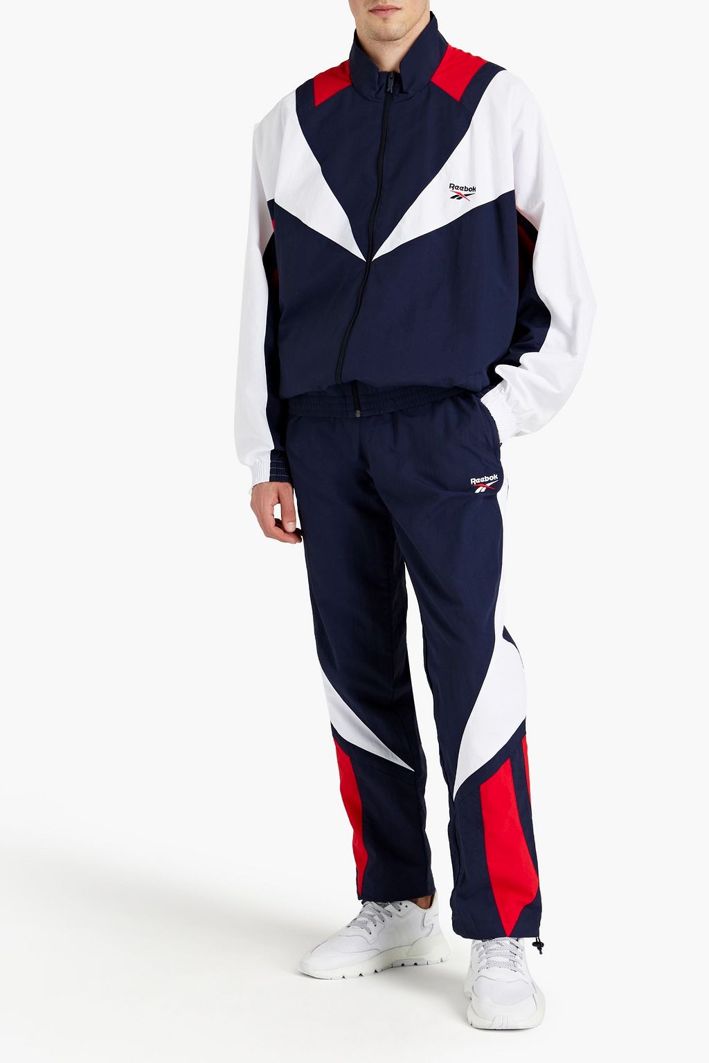 REEBOK Classic Twin Vector color-block shell jacket