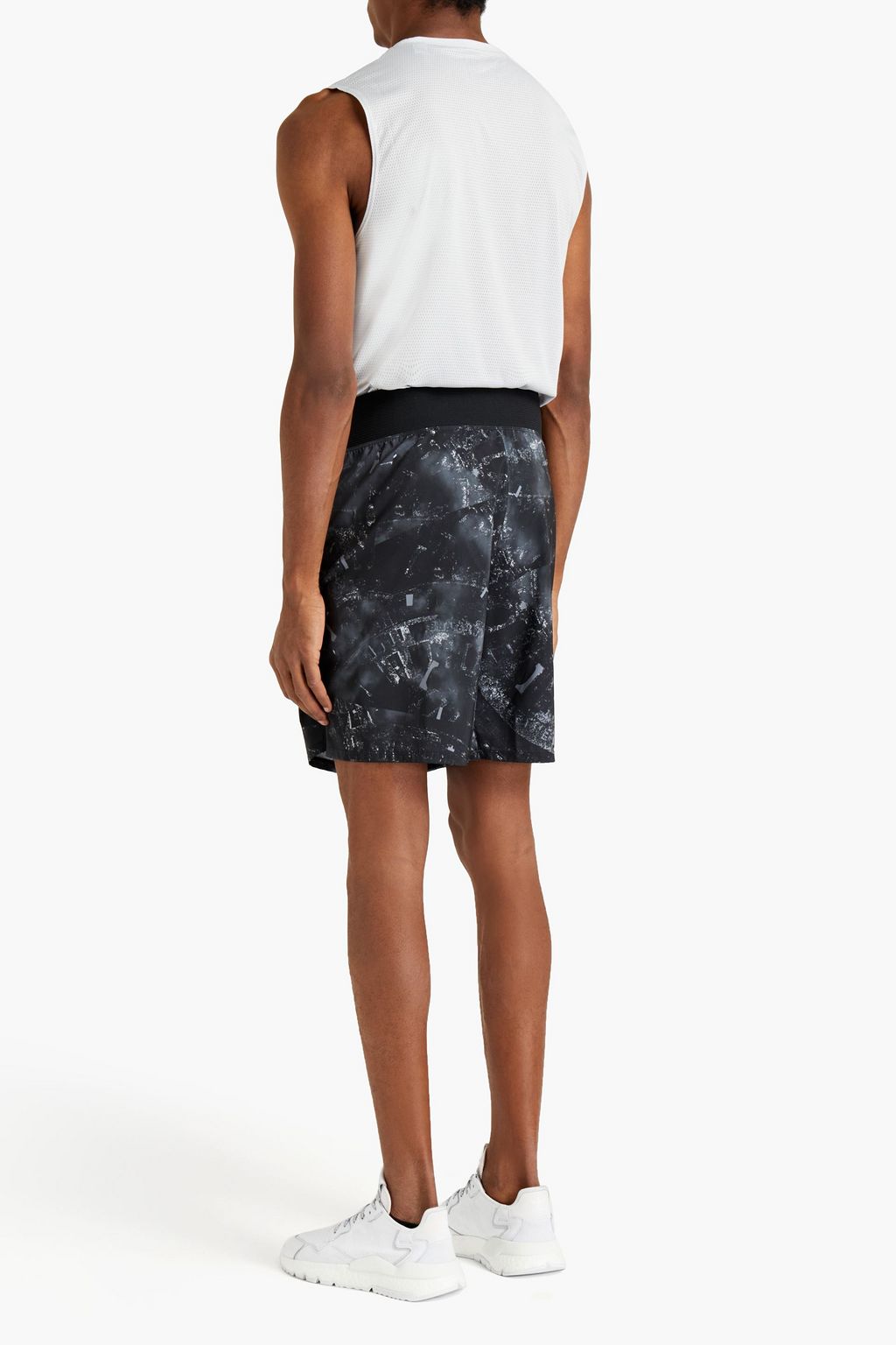REEBOK Epic printed shell shorts