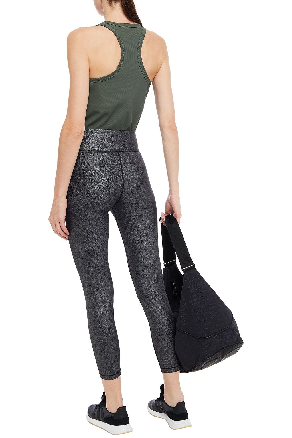 ALL ACCESS Metallic stretch leggings