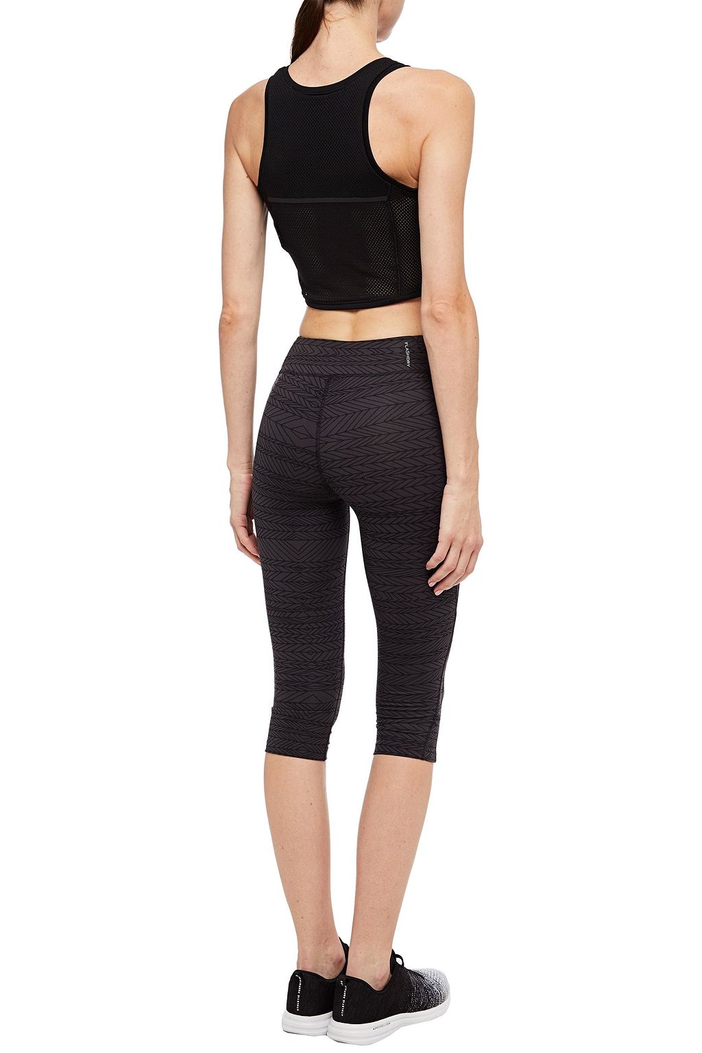 THE NORTH FACE Cropped printed stretch leggings