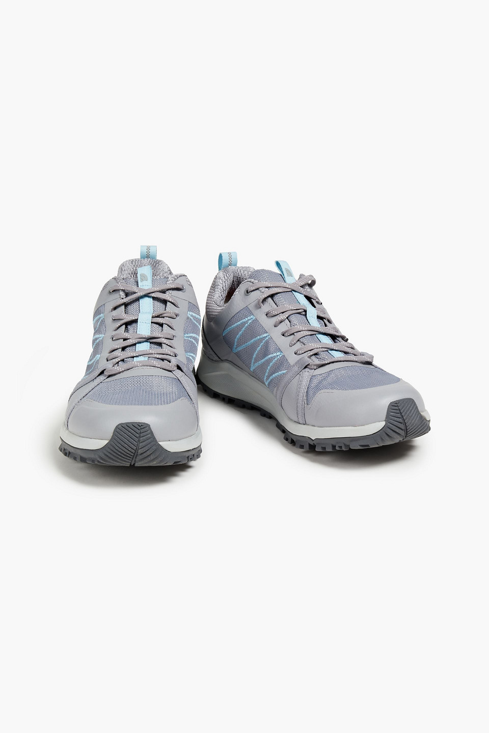 The North Face Coated Mesh Trainers In Grey