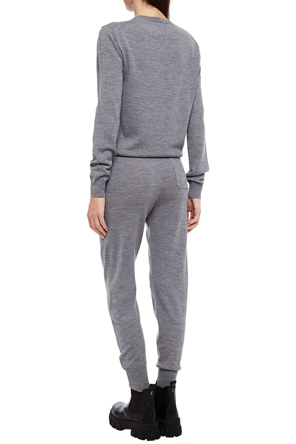 MARKUS LUPFER Natalie embellished intarsia merino wool sweater