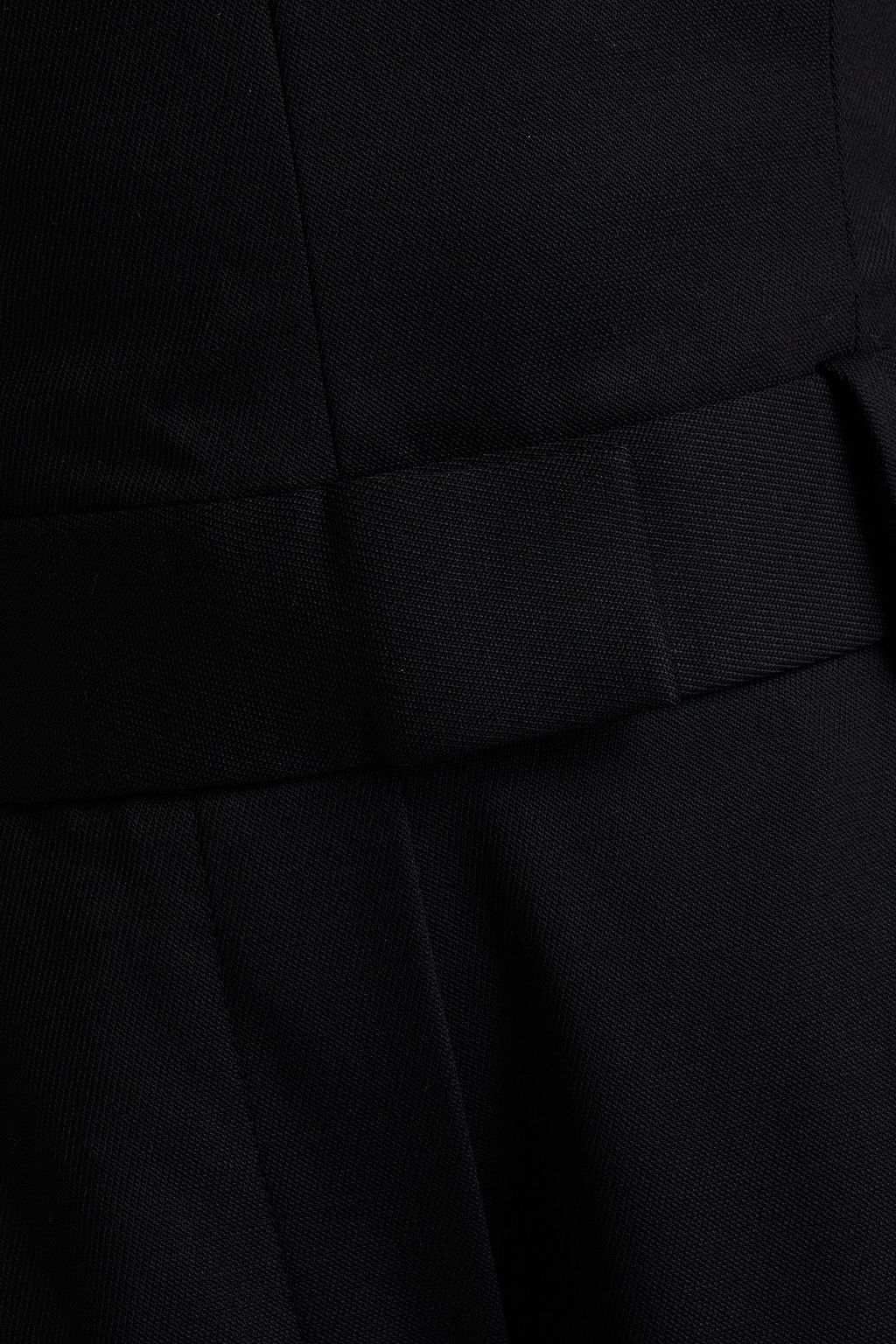 TOM FORD Wool-blend twill halterneck jumpsuit