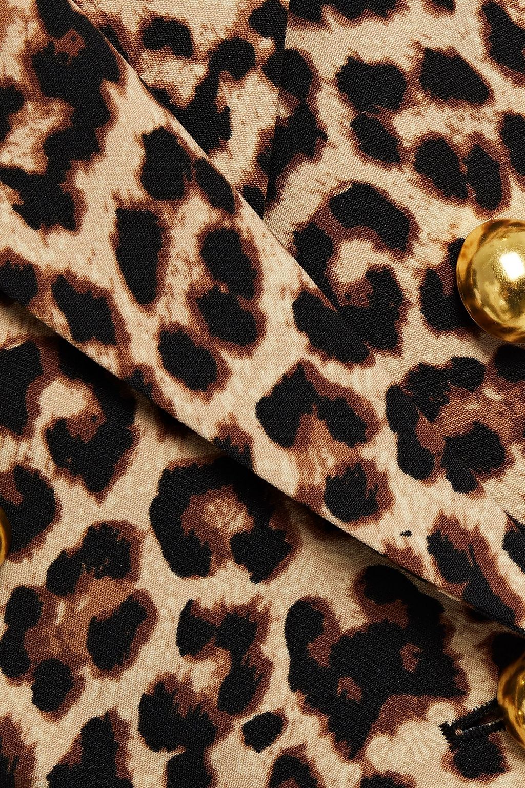 VERONICA BEARD Miller sequin-embellished tulle-paneled leopard-print crepe blazer