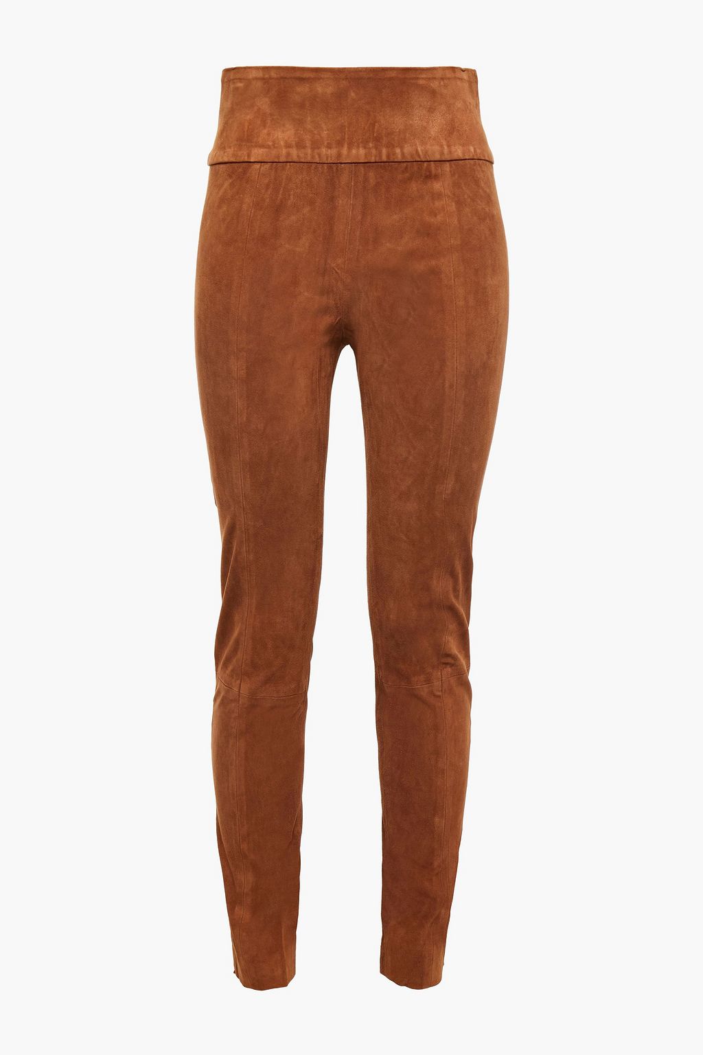 skinny pants brown