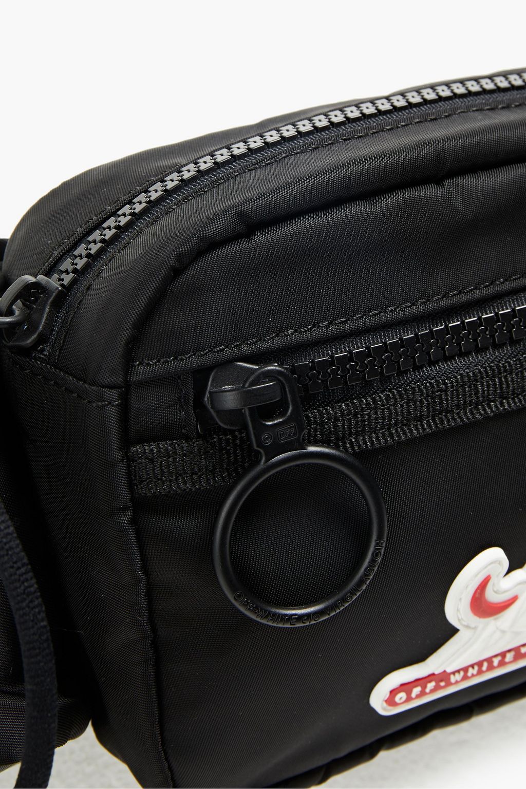 OFF-WHITE™ Equipment Gürteltasche aus Shell mit Applikationen