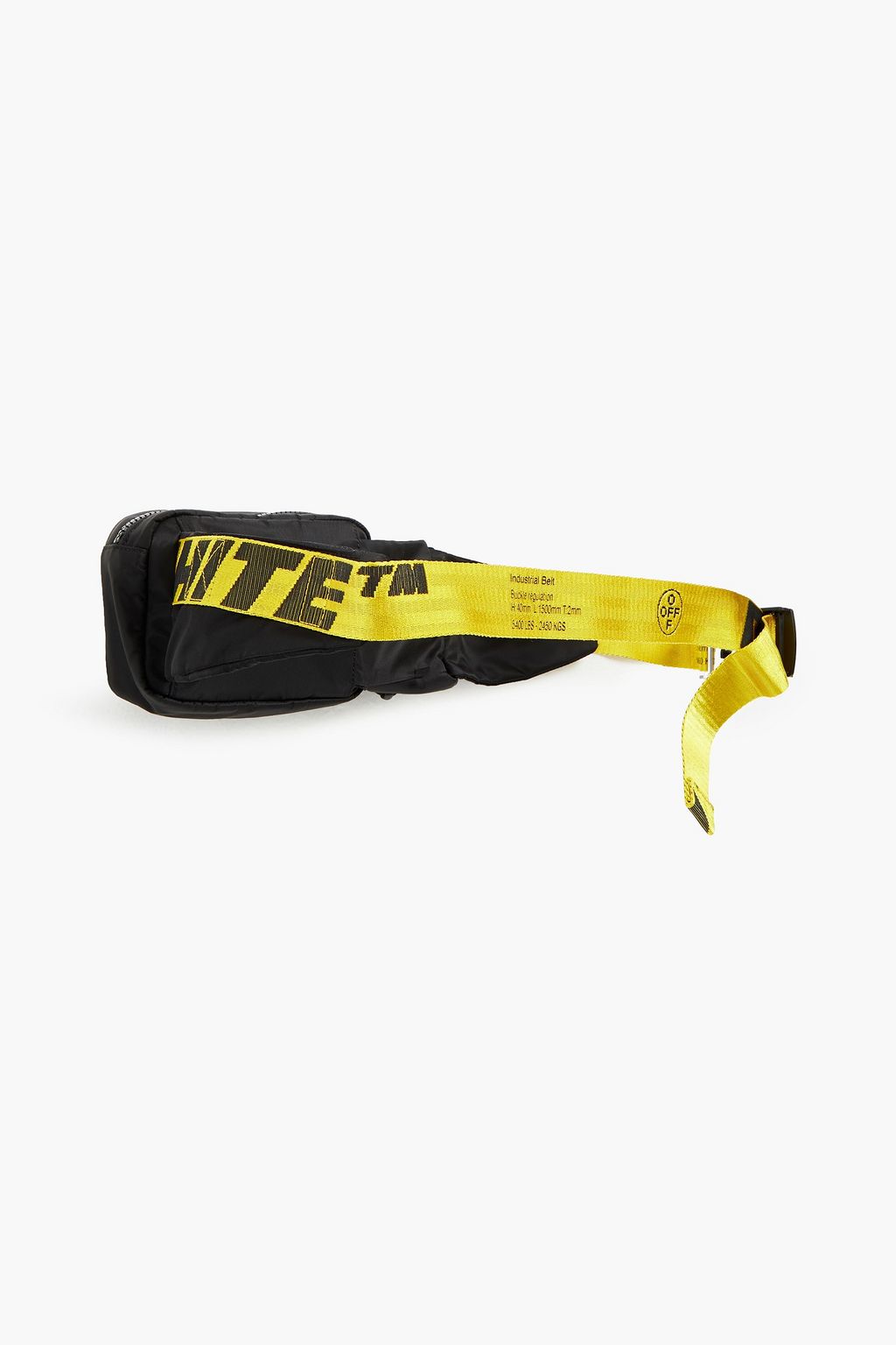 OFF-WHITE™ Equipment Gürteltasche aus Shell mit Applikationen