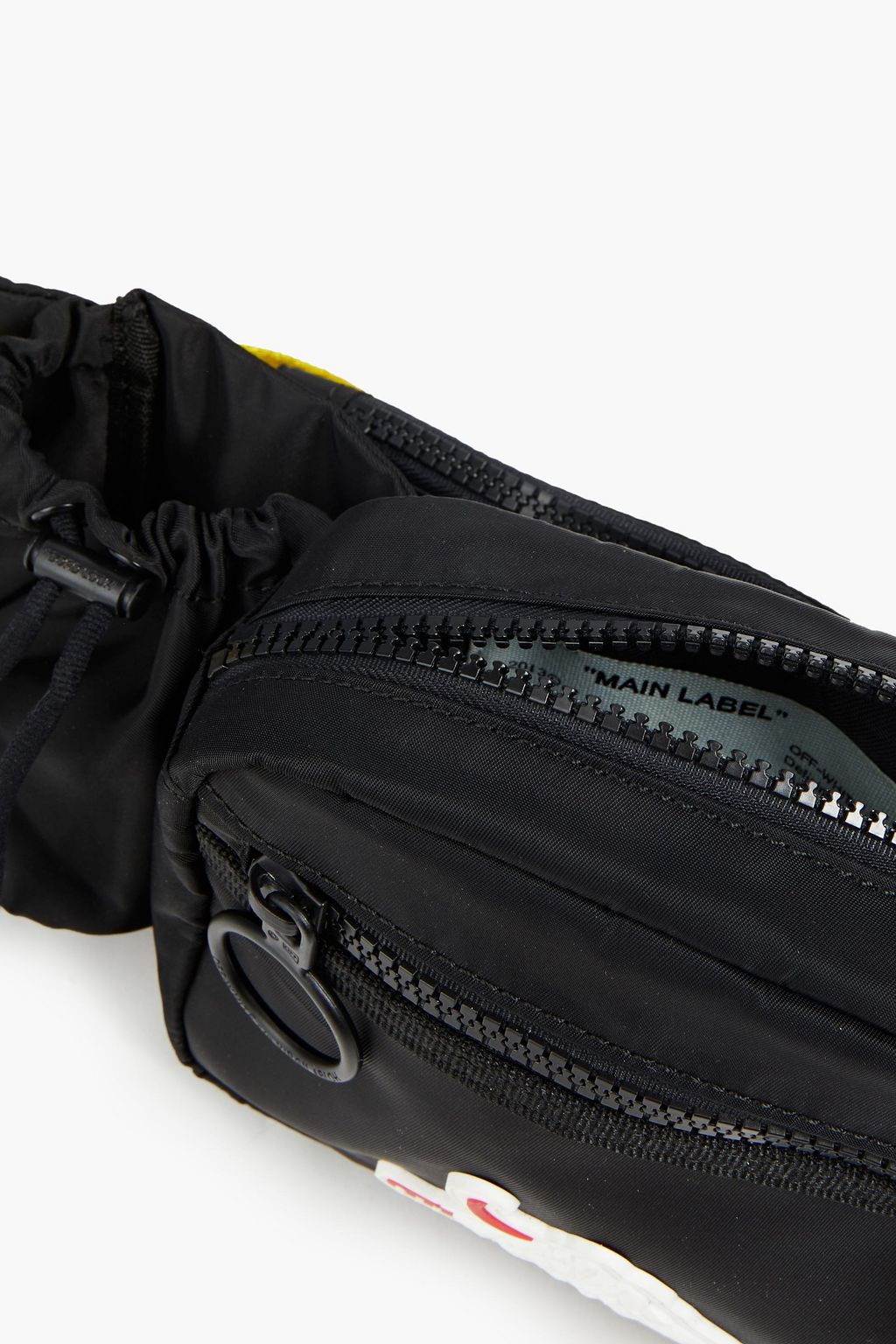 OFF-WHITE™ Equipment Gürteltasche aus Shell mit Applikationen