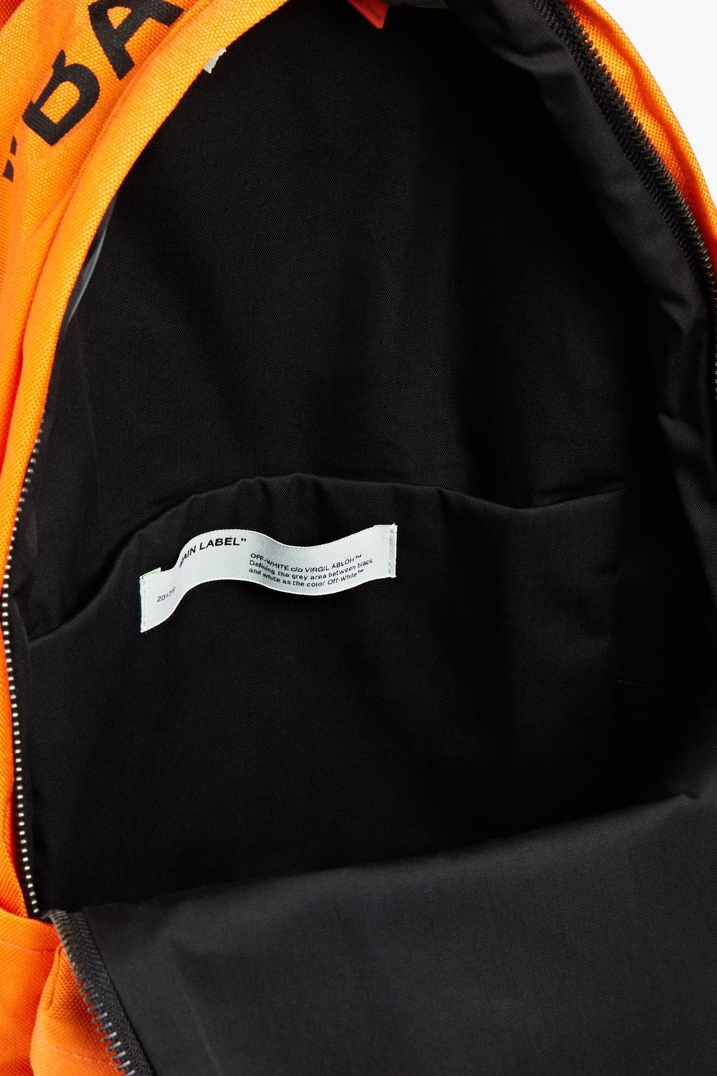 OFF-WHITE™ プリント キャンバス バックパック