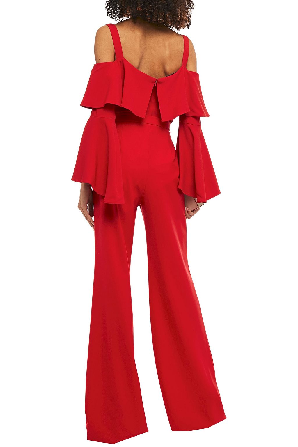 ELIE SAAB Wool-blend wide-leg pants