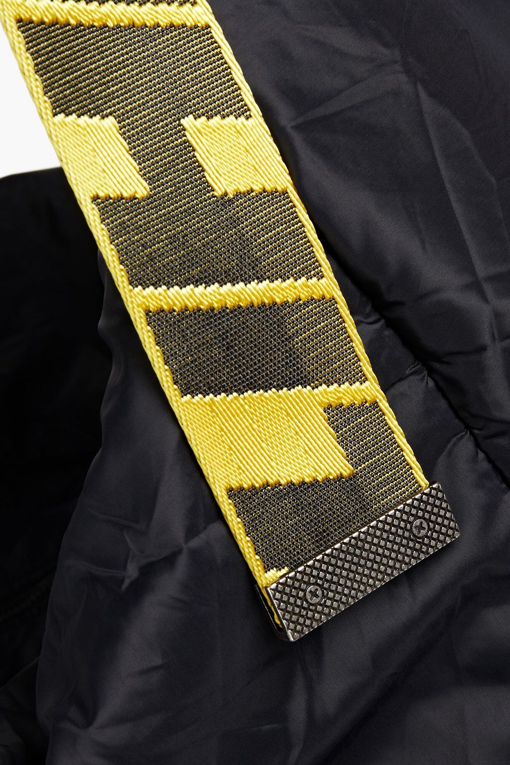 OFF-WHITE™ Industrial appliquéd padded shell messenger bag