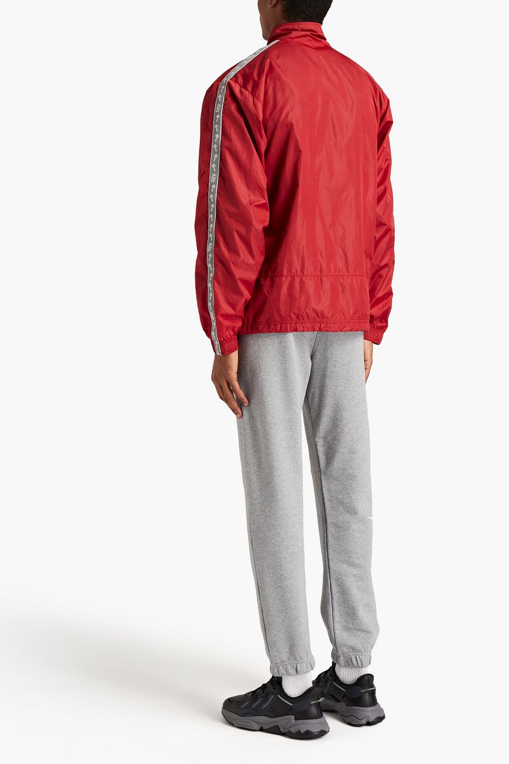 OFF-WHITE™ Logo-appliquéd shell jacket