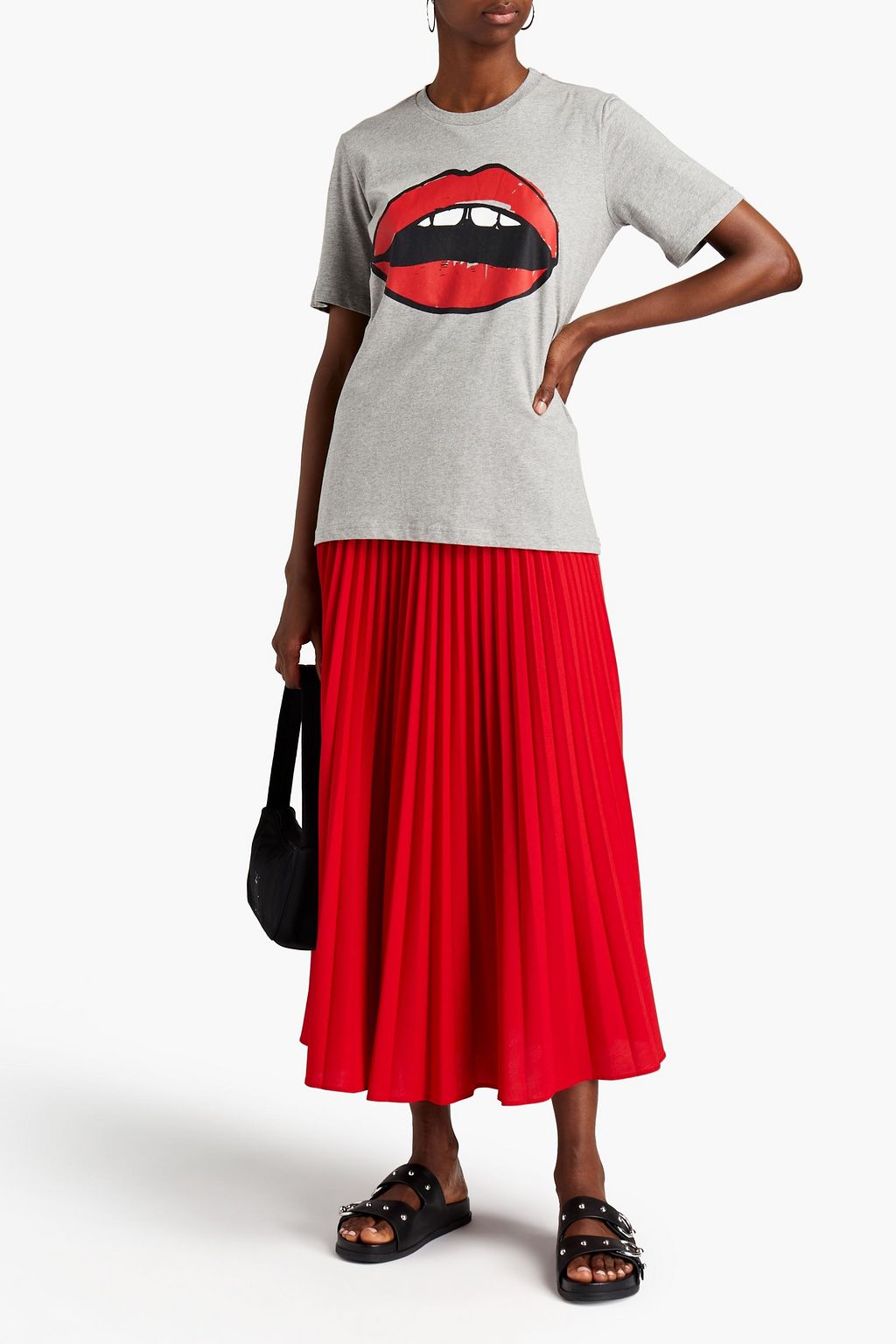 MARKUS LUPFER Alex printed cotton-jersey T-shirt