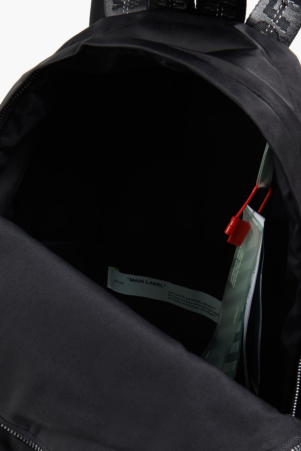 OFF-WHITE™ プリントウールツイル バックパック