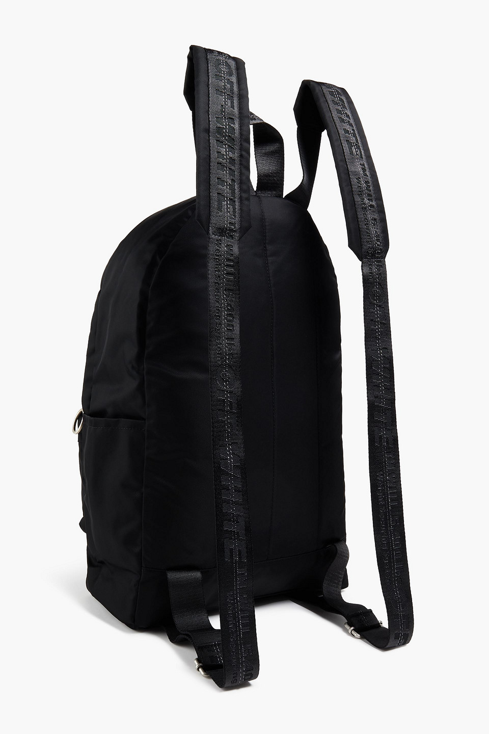 Off-white ™ Man Printed Shell Backpack In Black